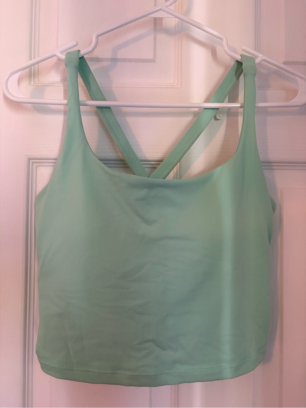 Halara Mint Green Crisscross Tank Top